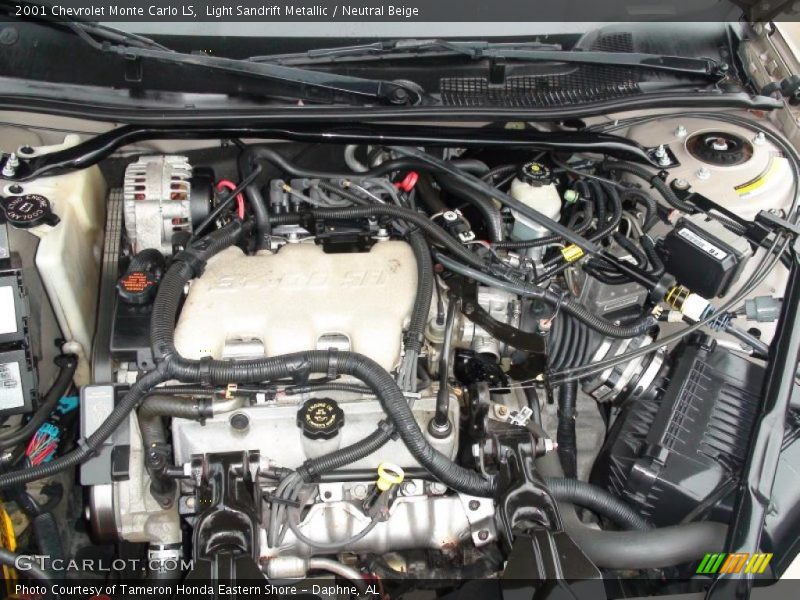 Light Sandrift Metallic / Neutral Beige 2001 Chevrolet Monte Carlo LS