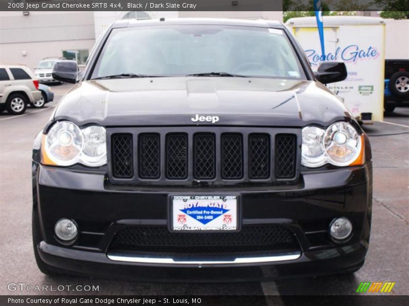 Black / Dark Slate Gray 2008 Jeep Grand Cherokee SRT8 4x4