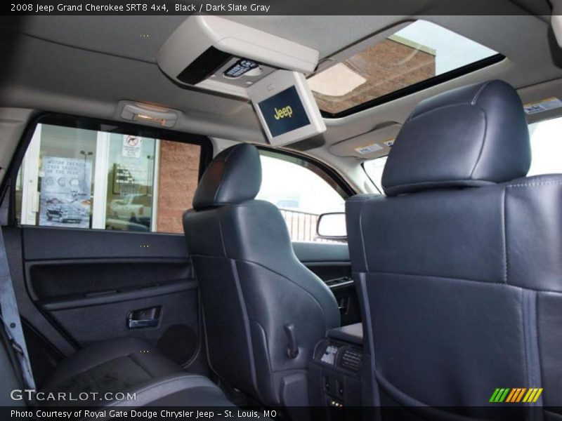 Black / Dark Slate Gray 2008 Jeep Grand Cherokee SRT8 4x4