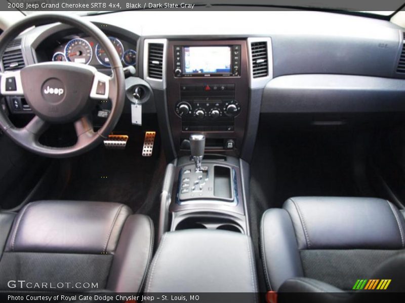 Black / Dark Slate Gray 2008 Jeep Grand Cherokee SRT8 4x4