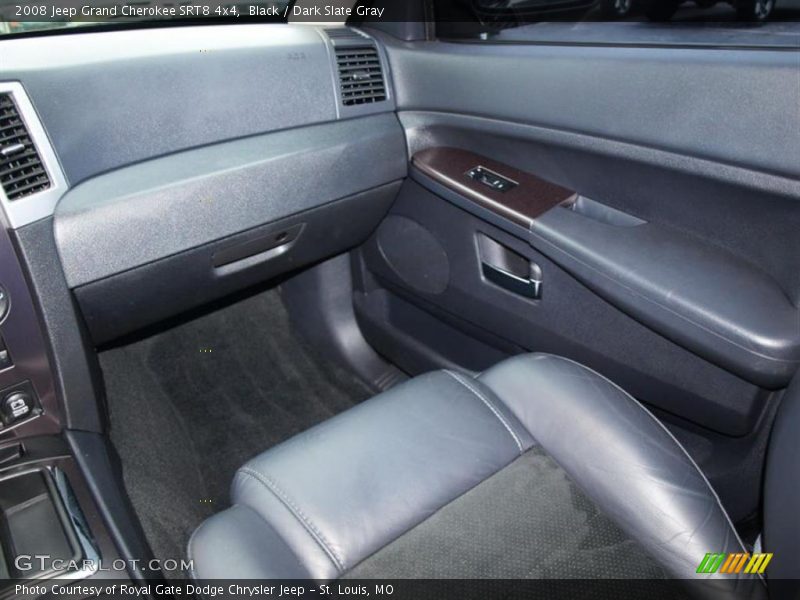 Black / Dark Slate Gray 2008 Jeep Grand Cherokee SRT8 4x4