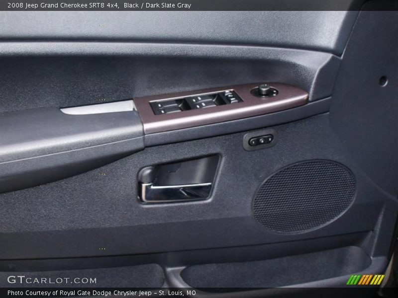 Black / Dark Slate Gray 2008 Jeep Grand Cherokee SRT8 4x4