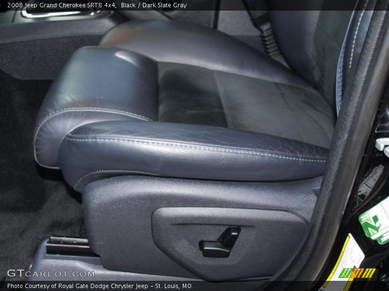 Black / Dark Slate Gray 2008 Jeep Grand Cherokee SRT8 4x4