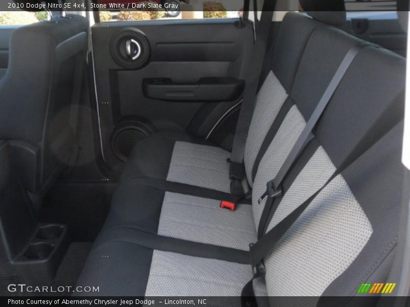 Stone White / Dark Slate Gray 2010 Dodge Nitro SE 4x4