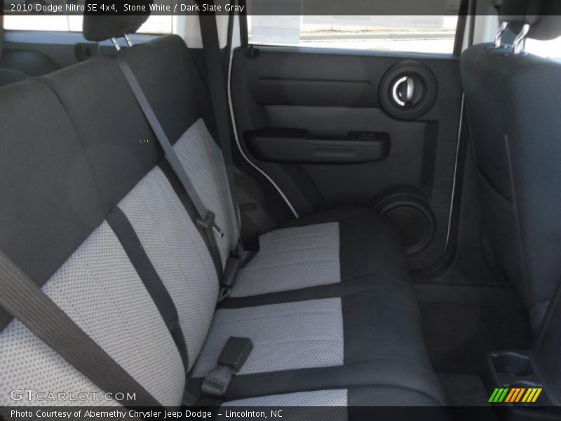 Stone White / Dark Slate Gray 2010 Dodge Nitro SE 4x4