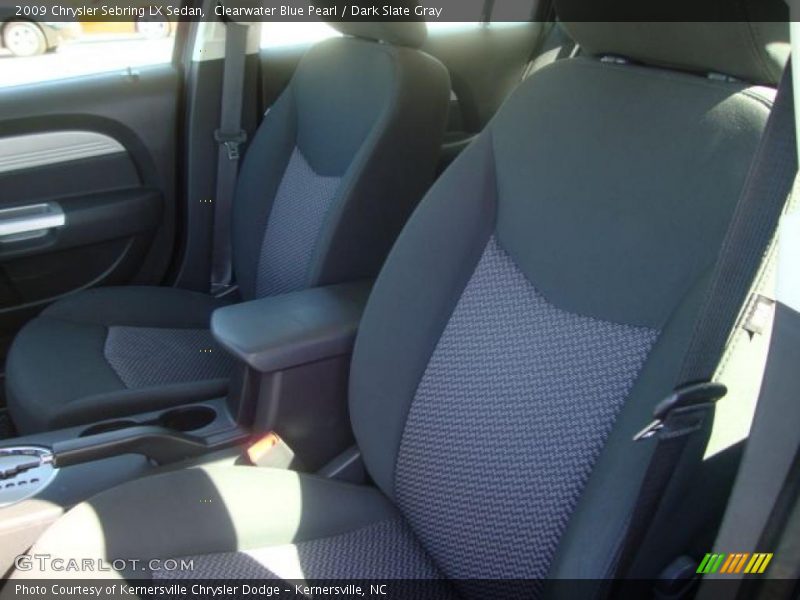 Clearwater Blue Pearl / Dark Slate Gray 2009 Chrysler Sebring LX Sedan