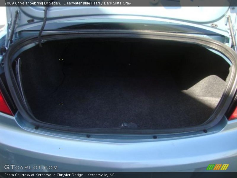 Clearwater Blue Pearl / Dark Slate Gray 2009 Chrysler Sebring LX Sedan