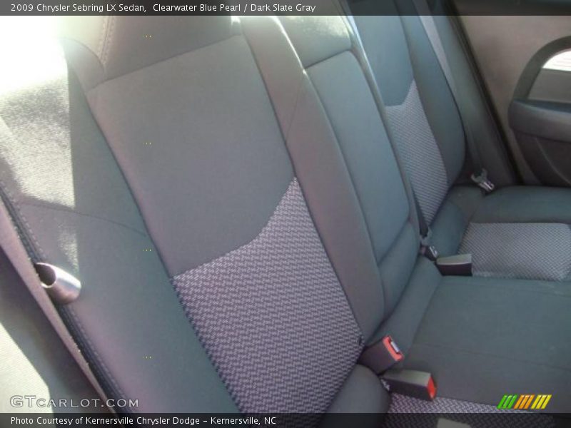 Clearwater Blue Pearl / Dark Slate Gray 2009 Chrysler Sebring LX Sedan