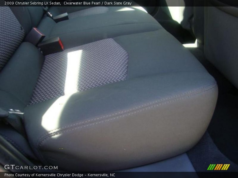 Clearwater Blue Pearl / Dark Slate Gray 2009 Chrysler Sebring LX Sedan