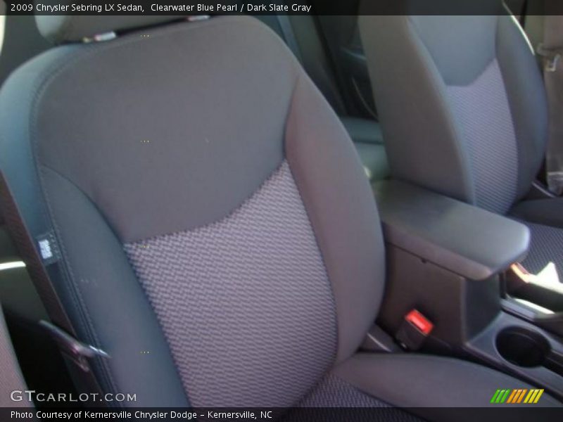 Clearwater Blue Pearl / Dark Slate Gray 2009 Chrysler Sebring LX Sedan