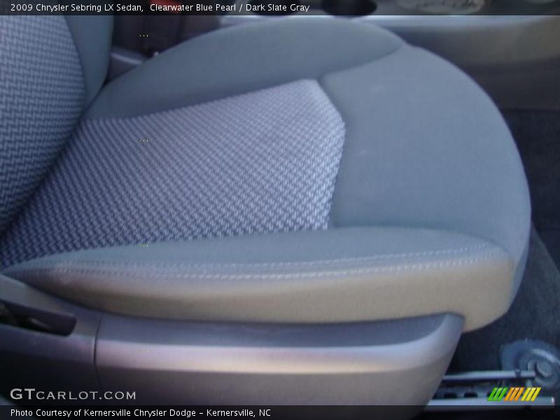 Clearwater Blue Pearl / Dark Slate Gray 2009 Chrysler Sebring LX Sedan