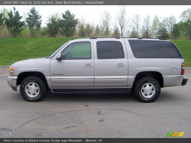 Silver Birch Metallic / Neutral/Shale 2004 GMC Yukon XL 1500 SLE 4x4