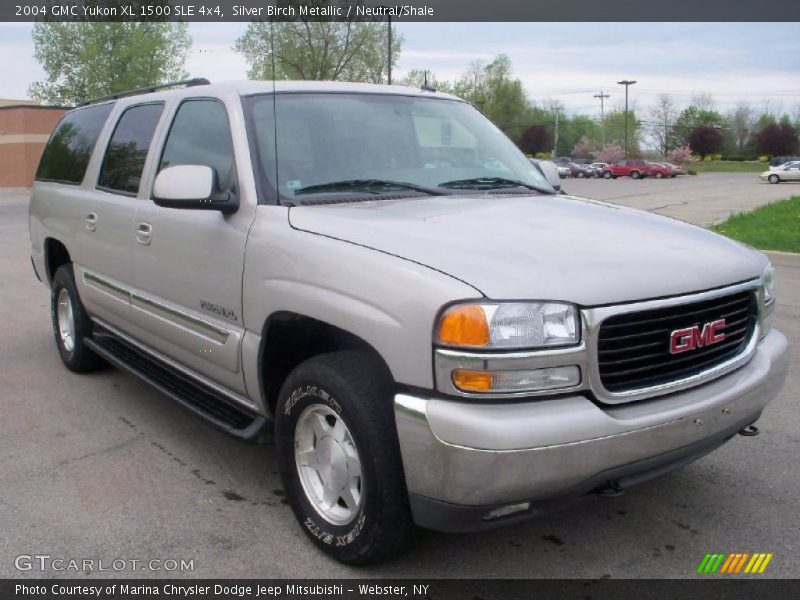 Silver Birch Metallic / Neutral/Shale 2004 GMC Yukon XL 1500 SLE 4x4