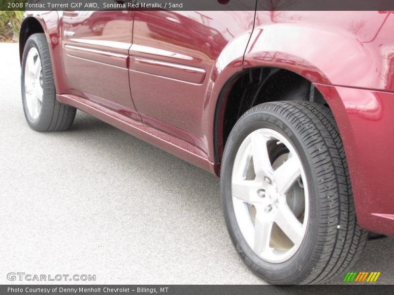Sonoma Red Metallic / Sand 2008 Pontiac Torrent GXP AWD