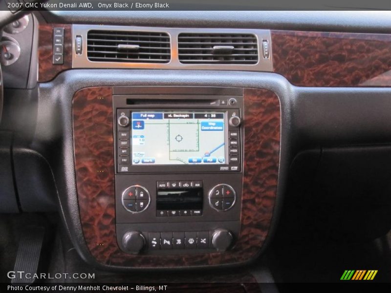 Onyx Black / Ebony Black 2007 GMC Yukon Denali AWD