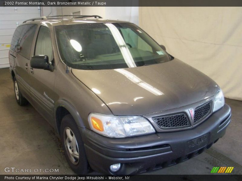 Dark Bronzemist Metallic / Taupe 2002 Pontiac Montana