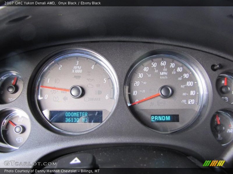 Onyx Black / Ebony Black 2007 GMC Yukon Denali AWD