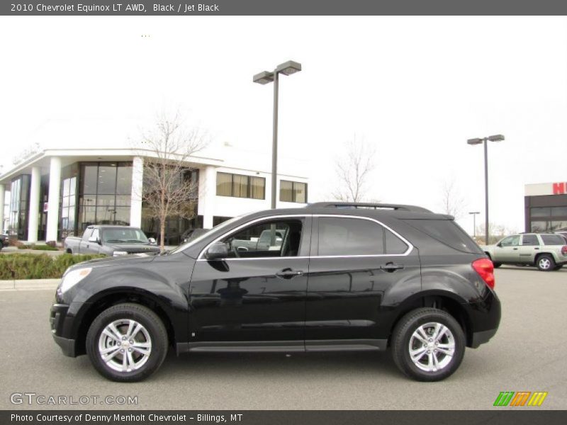 Black / Jet Black 2010 Chevrolet Equinox LT AWD