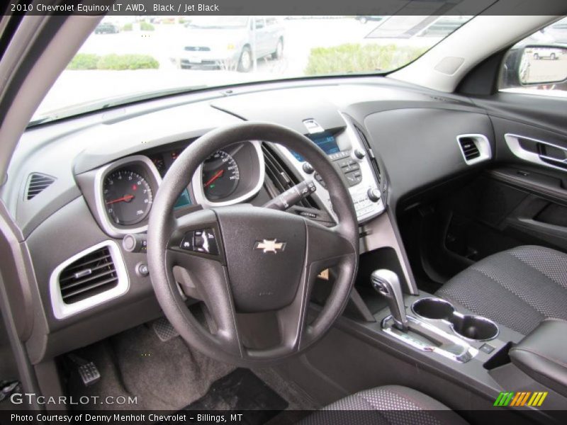 Black / Jet Black 2010 Chevrolet Equinox LT AWD