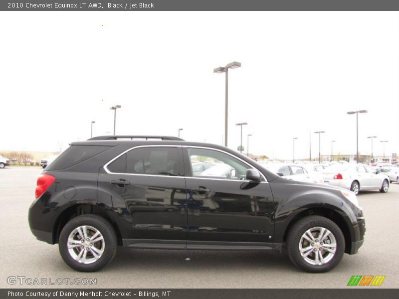 Black / Jet Black 2010 Chevrolet Equinox LT AWD