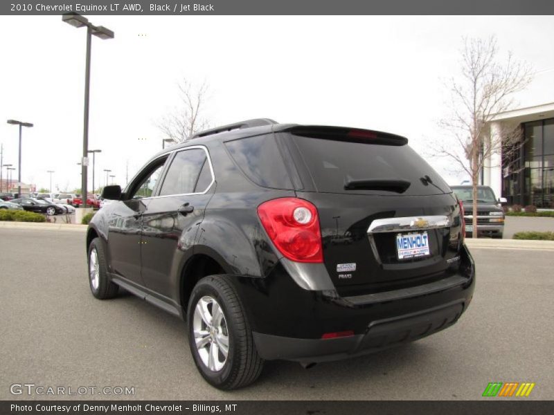 Black / Jet Black 2010 Chevrolet Equinox LT AWD