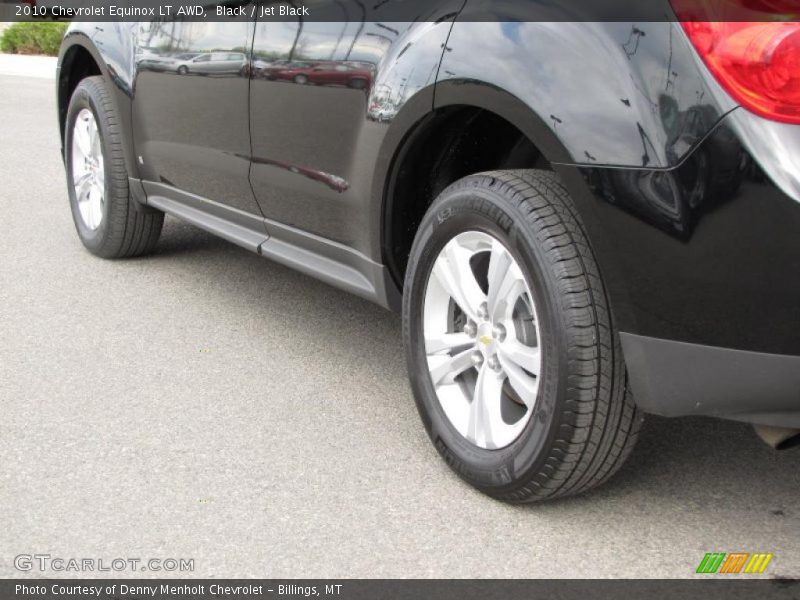 Black / Jet Black 2010 Chevrolet Equinox LT AWD