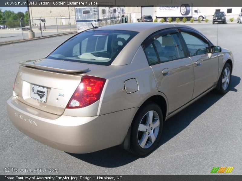 Golden Cashmere / Beige 2006 Saturn ION 3 Sedan