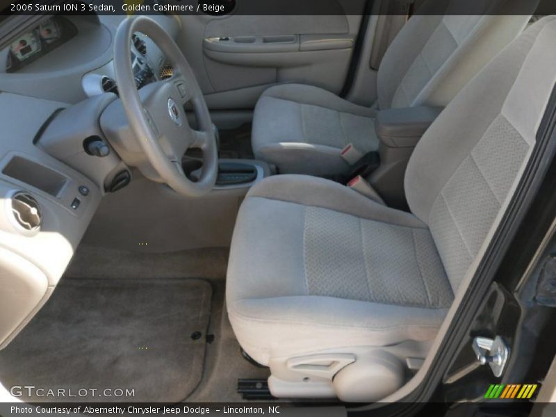 Golden Cashmere / Beige 2006 Saturn ION 3 Sedan