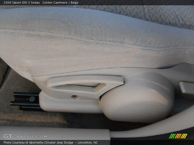Golden Cashmere / Beige 2006 Saturn ION 3 Sedan