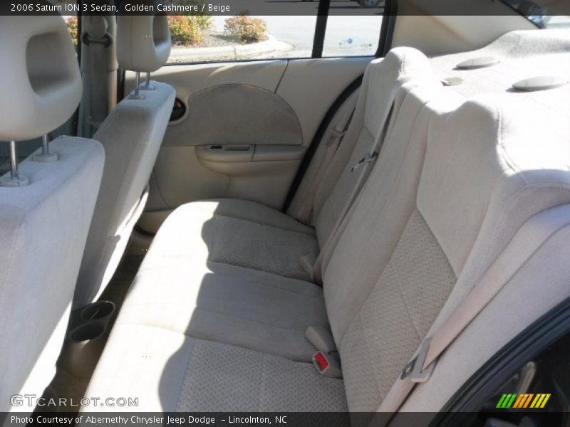 Golden Cashmere / Beige 2006 Saturn ION 3 Sedan