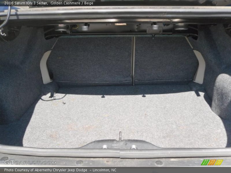 Golden Cashmere / Beige 2006 Saturn ION 3 Sedan