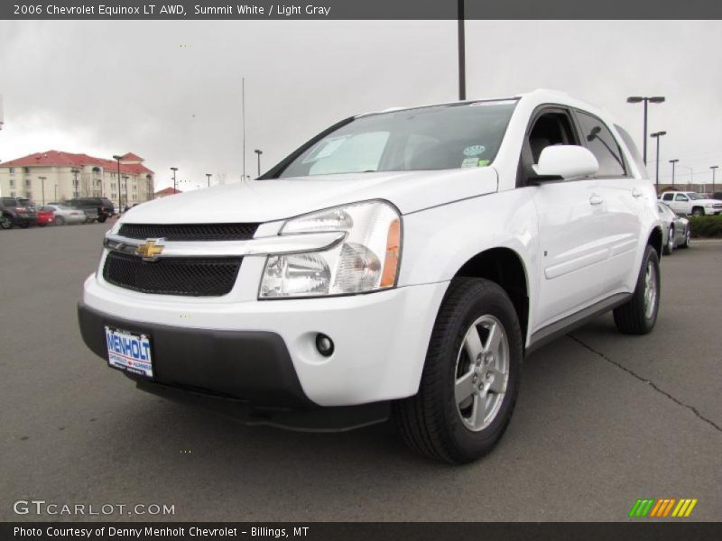 Summit White / Light Gray 2006 Chevrolet Equinox LT AWD