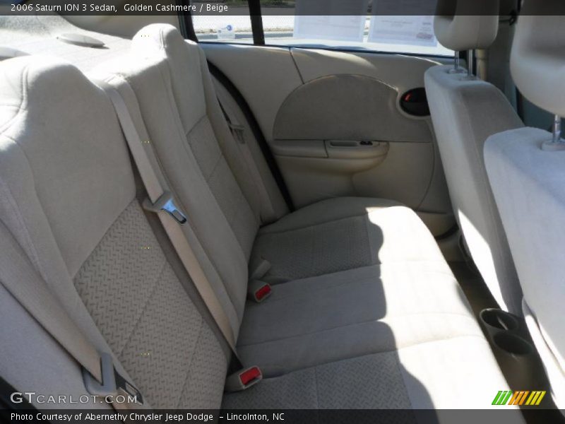 Golden Cashmere / Beige 2006 Saturn ION 3 Sedan