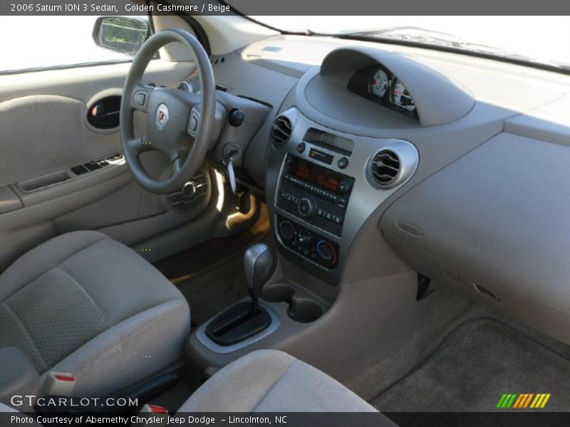 Golden Cashmere / Beige 2006 Saturn ION 3 Sedan