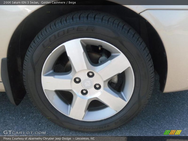 Golden Cashmere / Beige 2006 Saturn ION 3 Sedan