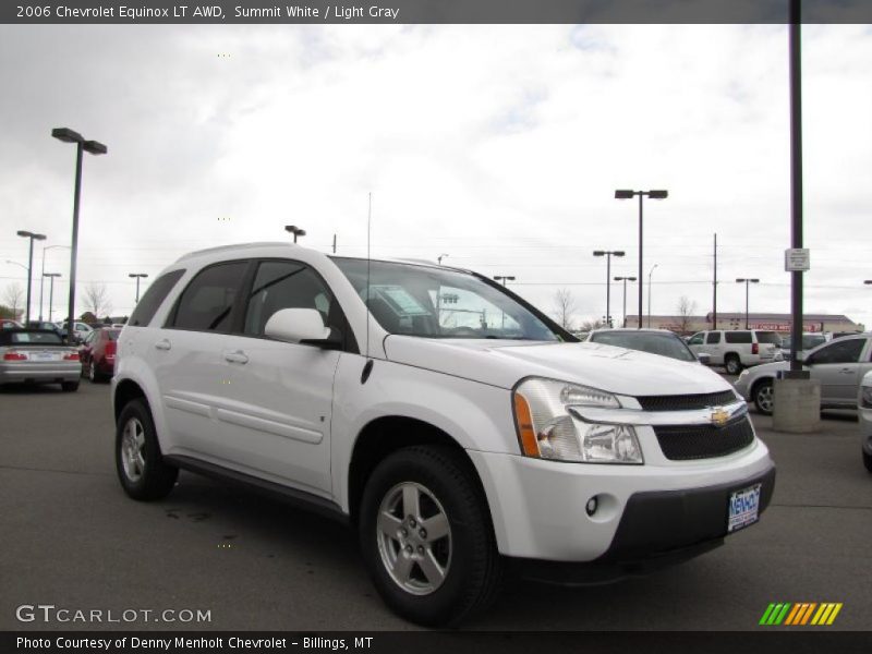 Summit White / Light Gray 2006 Chevrolet Equinox LT AWD
