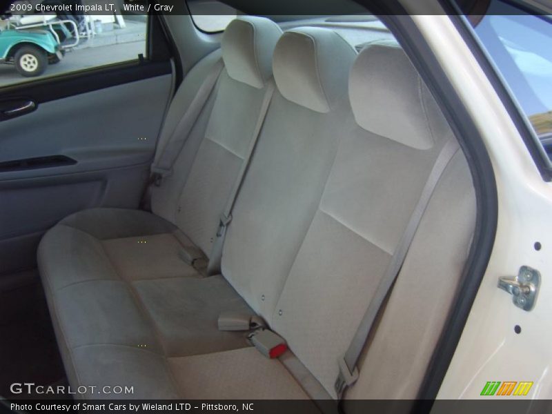 White / Gray 2009 Chevrolet Impala LT