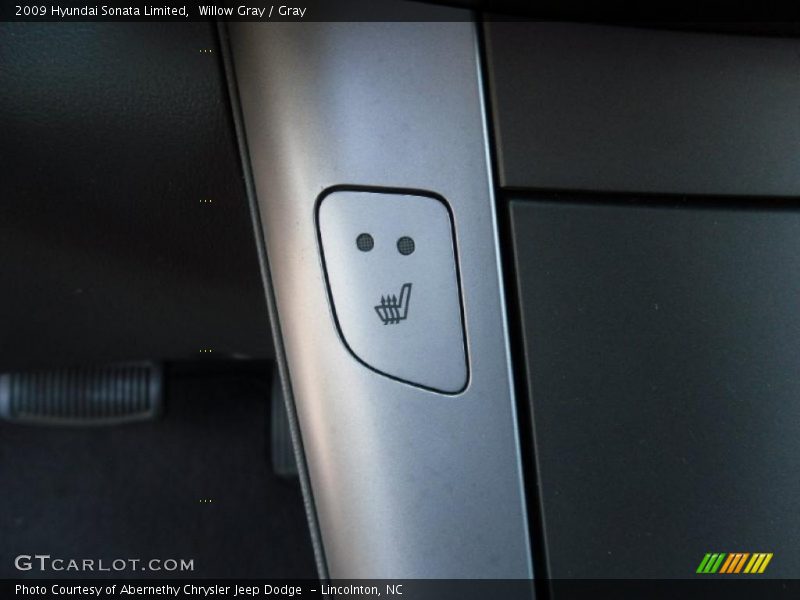 Willow Gray / Gray 2009 Hyundai Sonata Limited