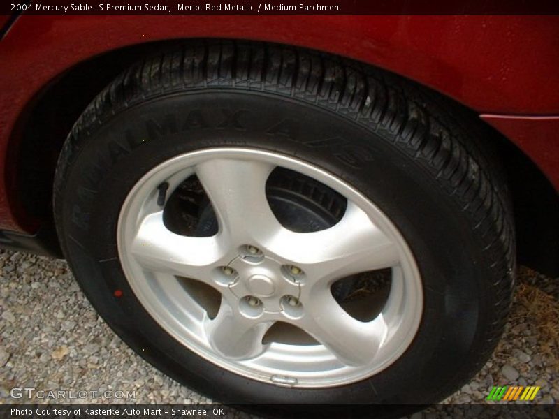 Merlot Red Metallic / Medium Parchment 2004 Mercury Sable LS Premium Sedan