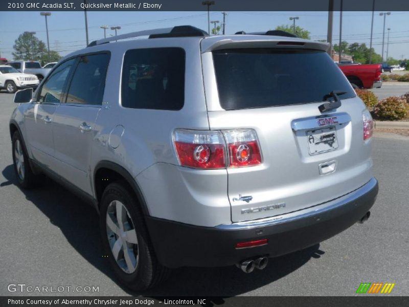 Quicksilver Metallic / Ebony 2010 GMC Acadia SLT