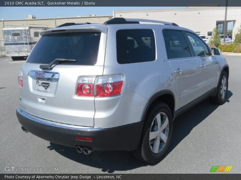 Quicksilver Metallic / Ebony 2010 GMC Acadia SLT