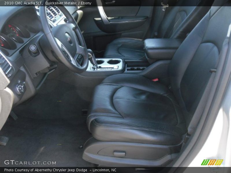 Quicksilver Metallic / Ebony 2010 GMC Acadia SLT