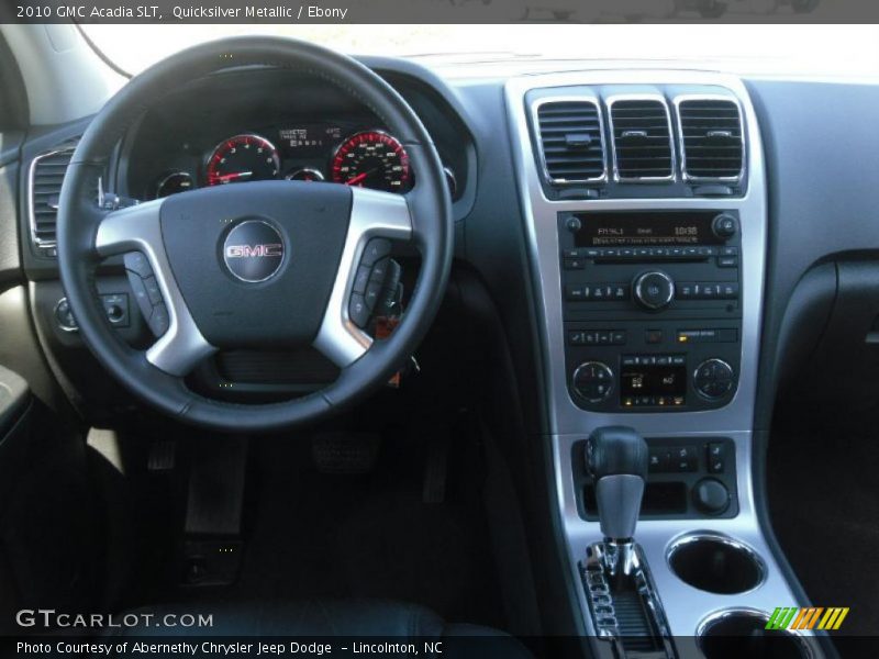Quicksilver Metallic / Ebony 2010 GMC Acadia SLT