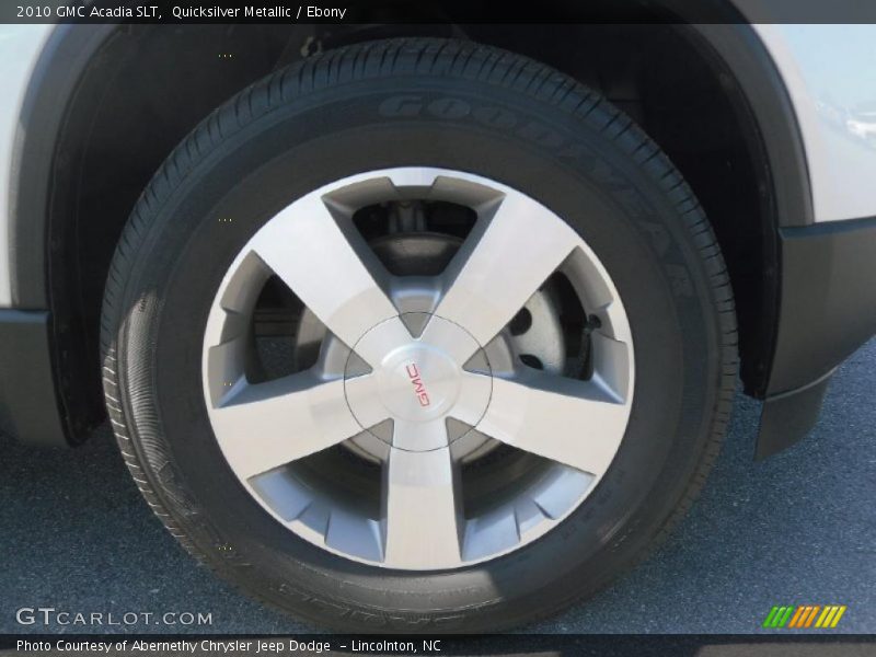 Quicksilver Metallic / Ebony 2010 GMC Acadia SLT