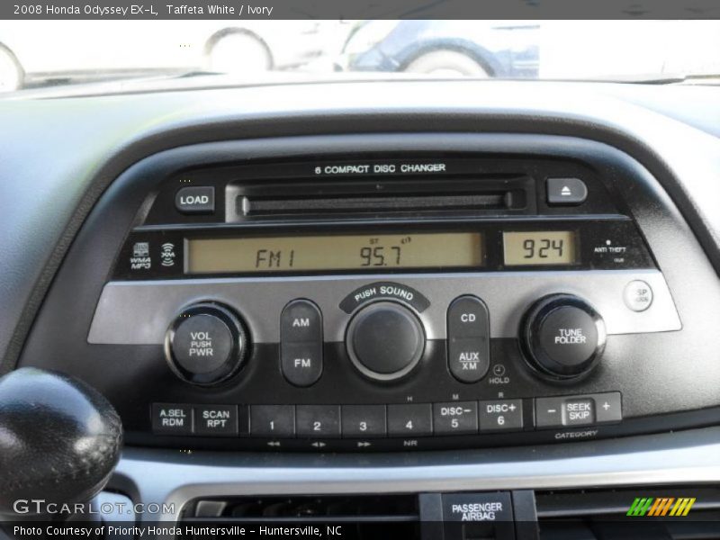 Taffeta White / Ivory 2008 Honda Odyssey EX-L