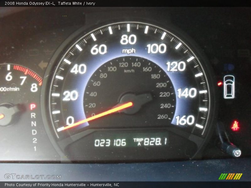 Taffeta White / Ivory 2008 Honda Odyssey EX-L