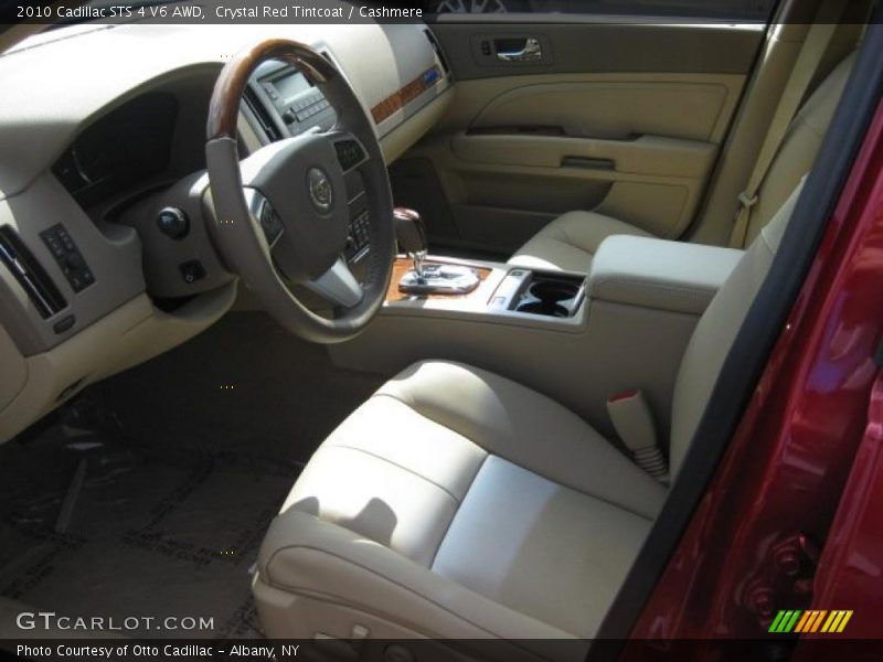 Crystal Red Tintcoat / Cashmere 2010 Cadillac STS 4 V6 AWD