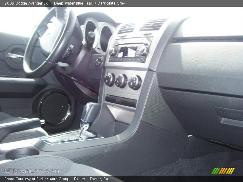 Deep Water Blue Pearl / Dark Slate Gray 2009 Dodge Avenger SXT