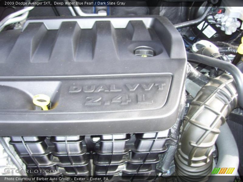 Deep Water Blue Pearl / Dark Slate Gray 2009 Dodge Avenger SXT