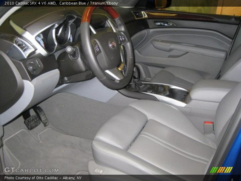 Caribbean Blue / Titanium/Ebony 2010 Cadillac SRX 4 V6 AWD